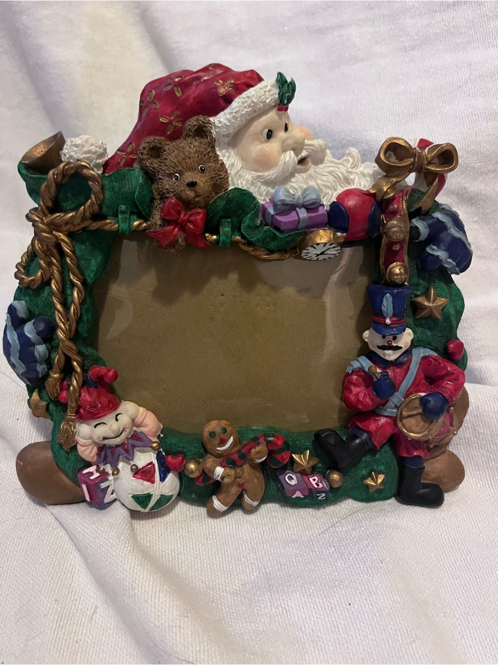 Christmas picture frame. It lights up